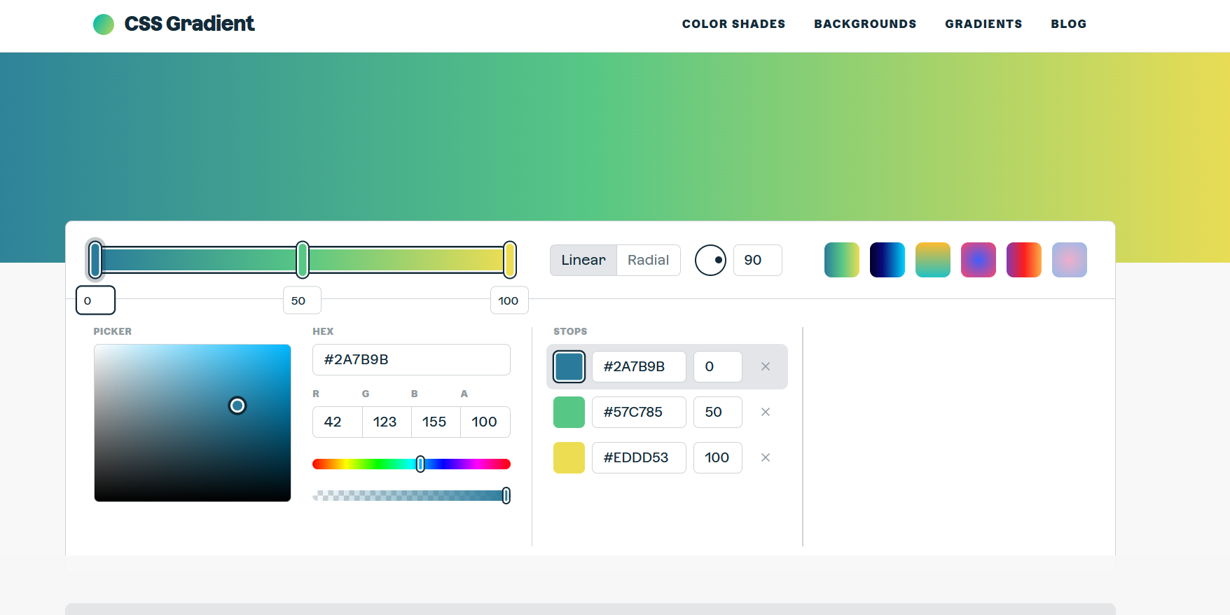 CSS Gradient
