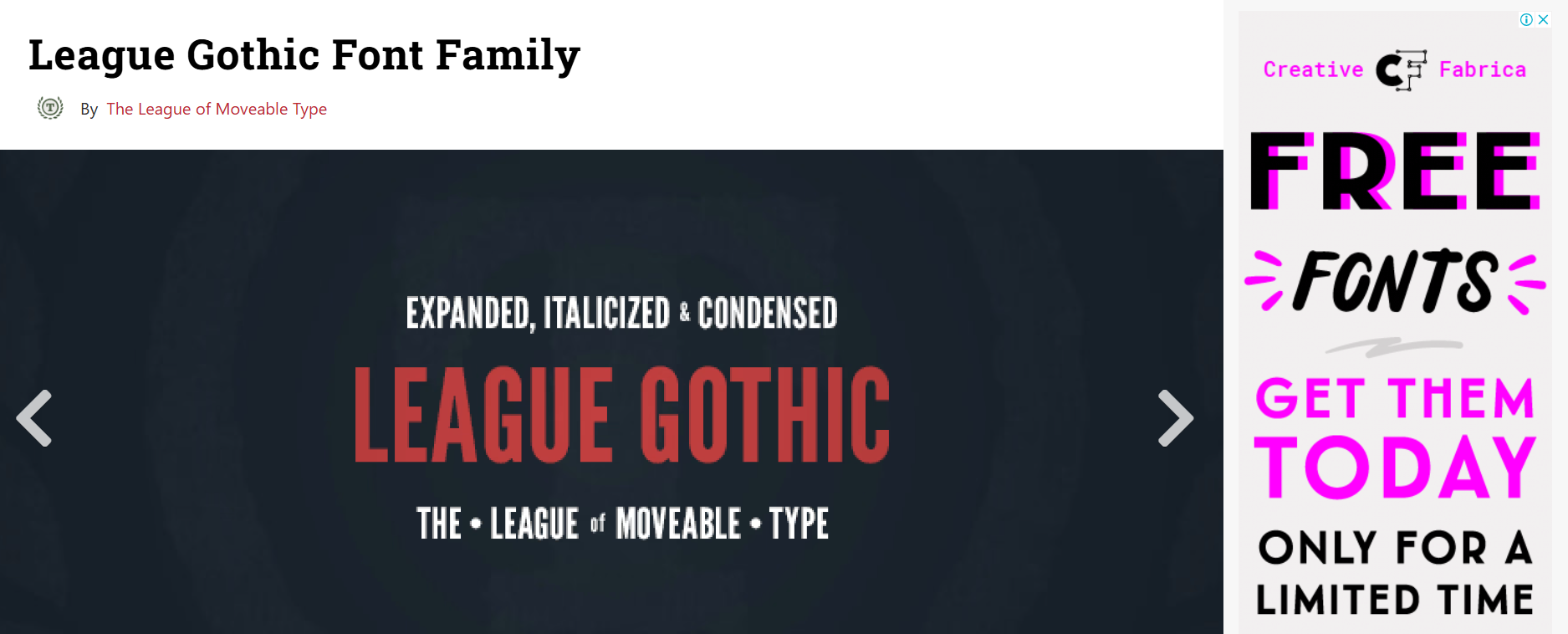 The League of Moveable Type