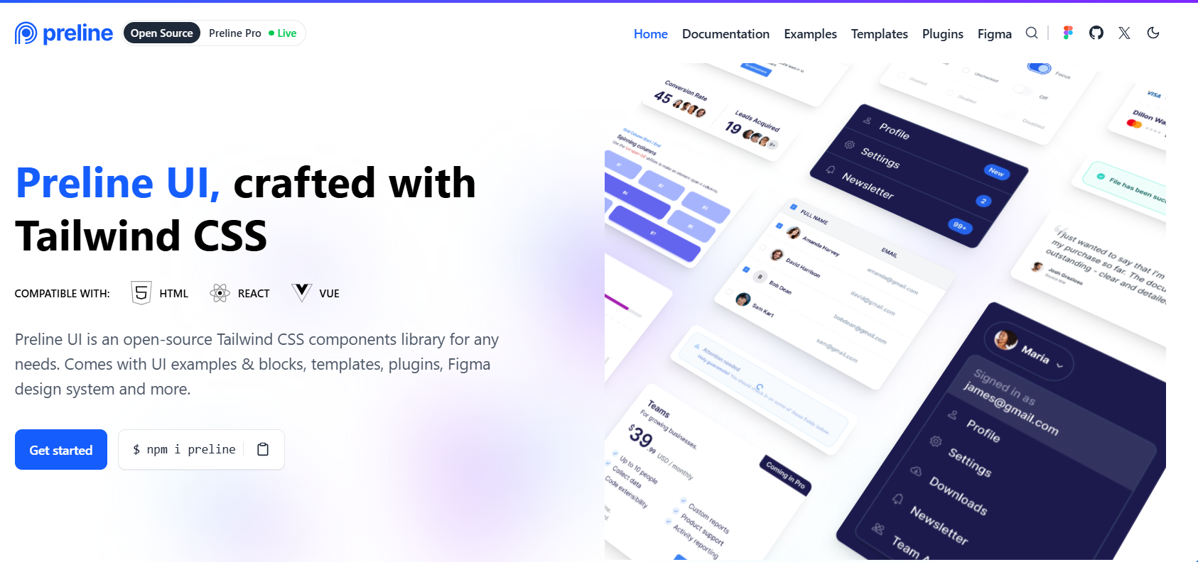 Preline UI