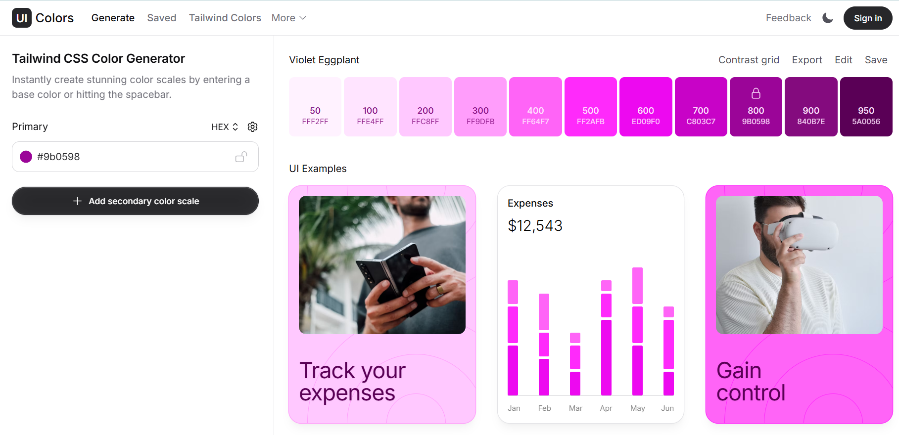 UI Colors